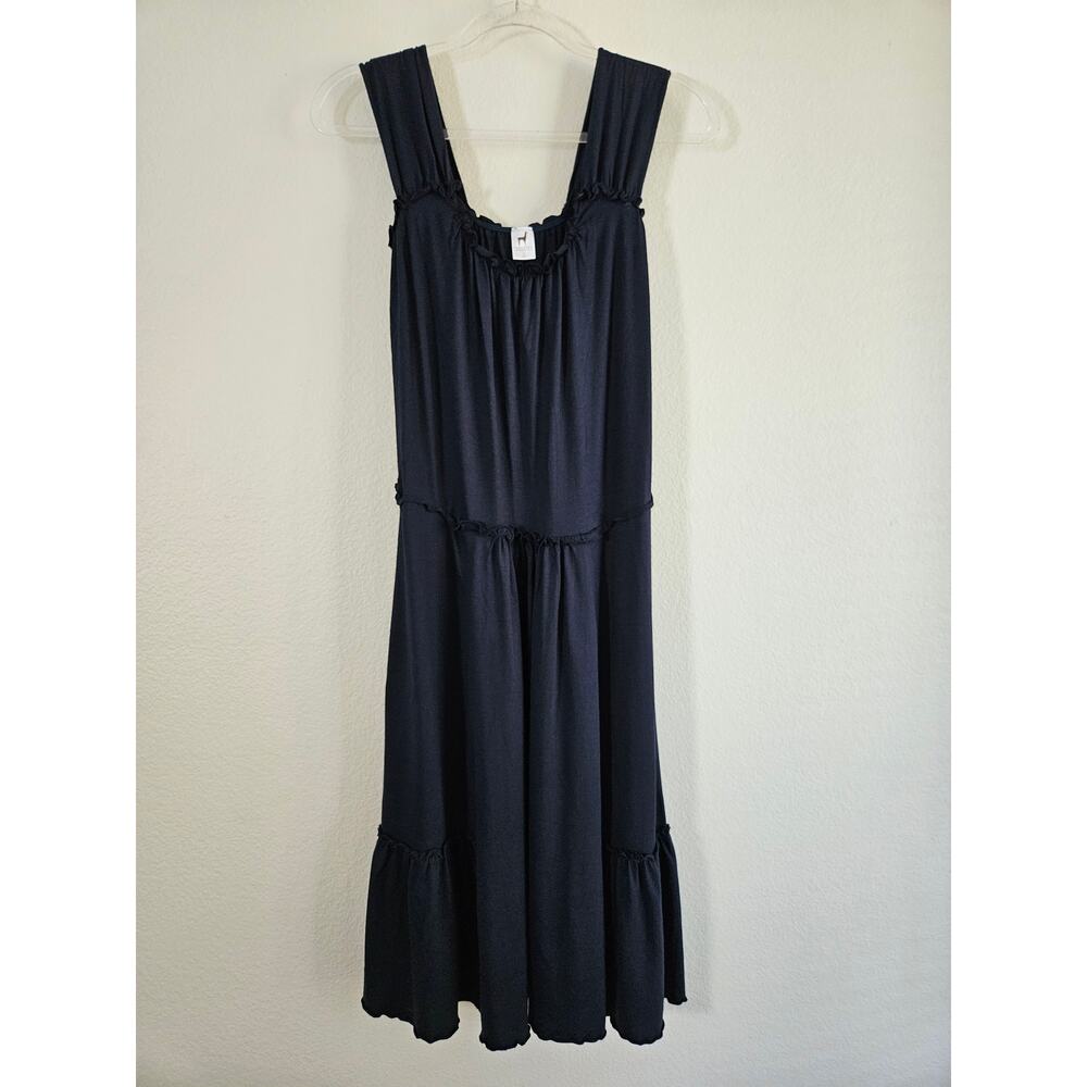 Peruvian Connection Pima Cotton Modal Midi Dress, Size L